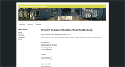 Desktop Screenshot of gezondheidscentrummiddelburg.nl