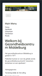 Mobile Screenshot of gezondheidscentrummiddelburg.nl